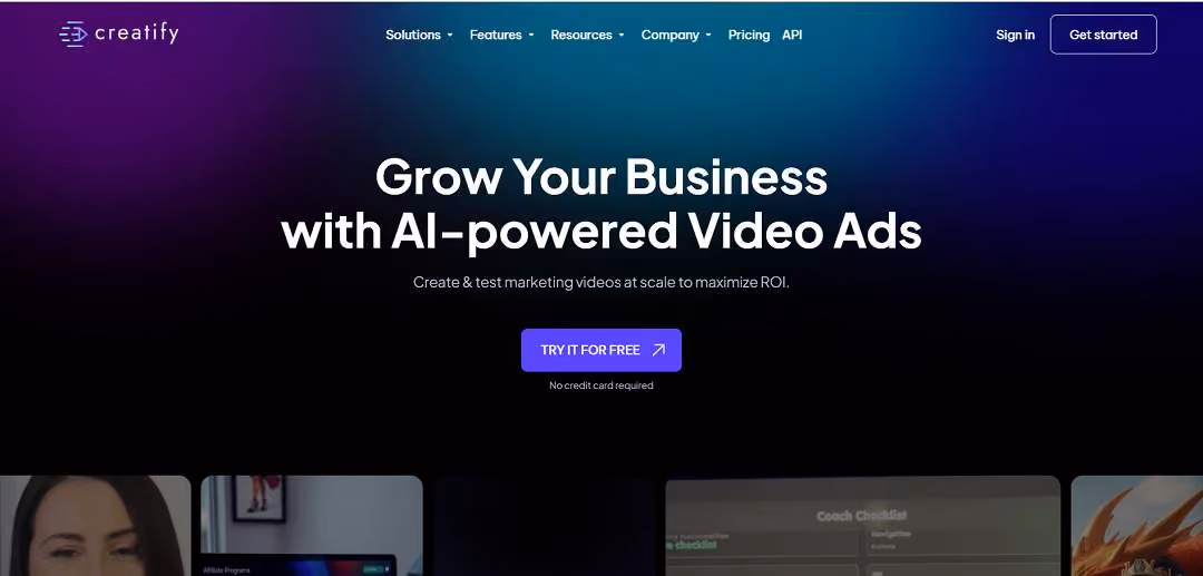 Creatify AI is an innovative platform designed to simplify video content creation with the power of AI.
