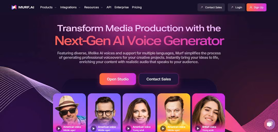 Murf AI is an advanced text-to-speech platform that leverages artificial intelligence to convert written text into realistic, human-like audio. 