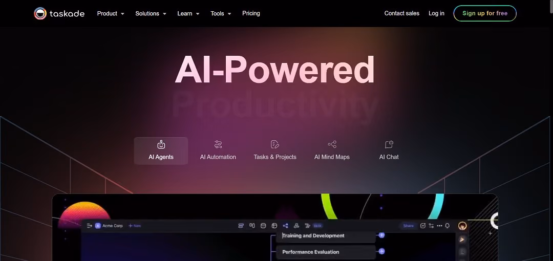 Taskade is an AI-driven productivity platform that transforms the way teams collaborate and manage their projects.