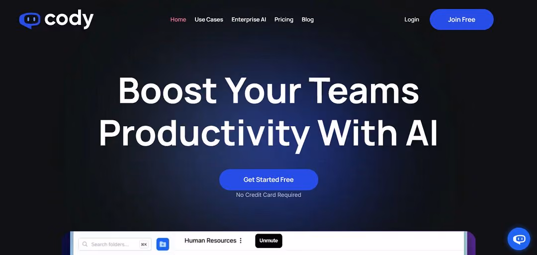 Cody AI is a cutting-edge platform designed to revolutionize business operations through the power of artificial intelligence.