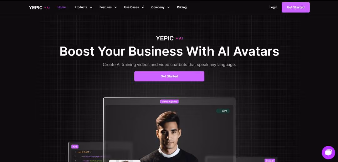 Yepic AI is an advanced platform designed to revolutionize video creation and editing, enabling users to produce content in multiple languages without the need for traditional actors, studios, cameras, or production crews.