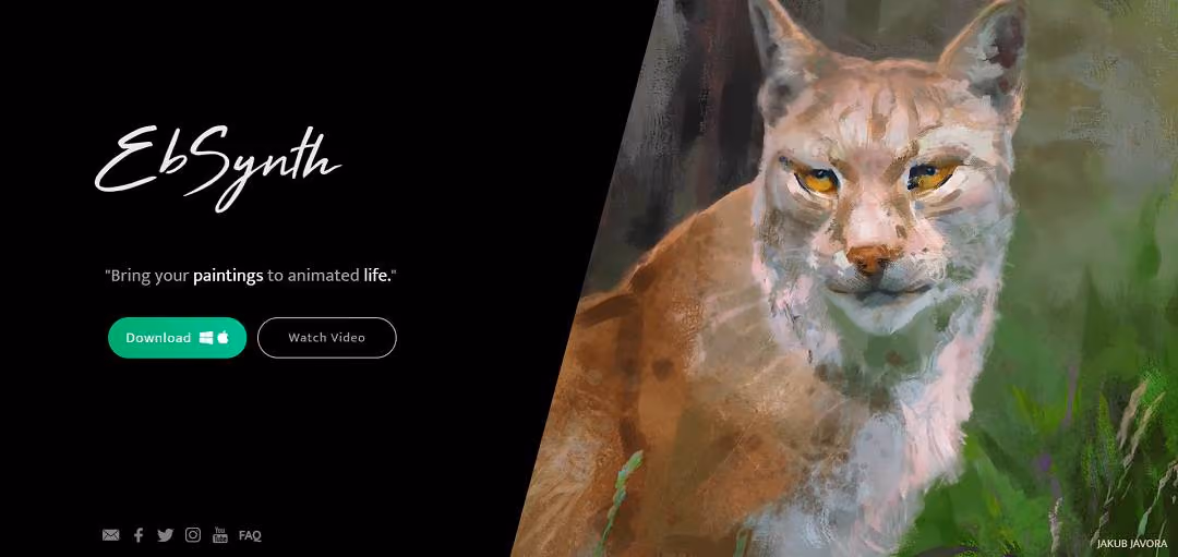 EbSynth is an innovative AI-powered video editing tool that redefines how videos are transformed. 