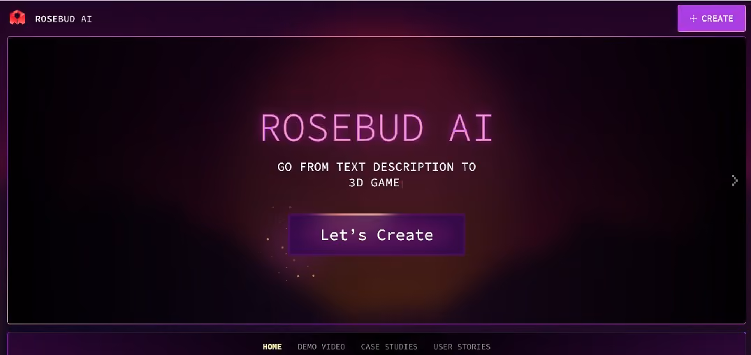 Rosebud AI is a cutting-edge platform designed to revolutionize how creators develop games, websites, and applications by leveraging artificial intelligence.