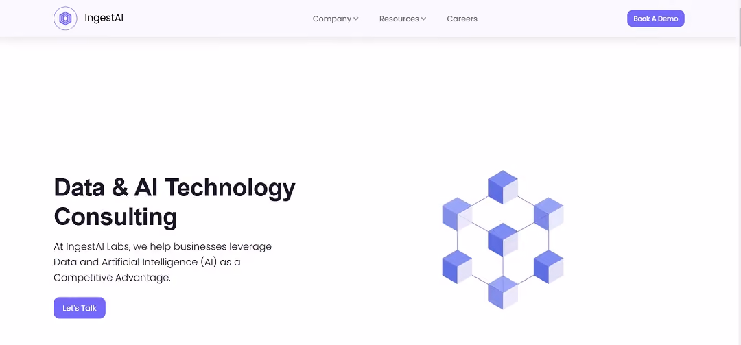 IngestAI is an innovative platform designed to help businesses seamlessly integrate AI technology into their operations.