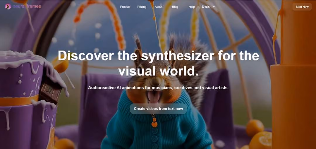 Neural Frames is an innovative AI-powered animation generator that enables users to transform text prompts into captivating videos