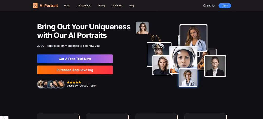 AI Portrait is an innovative online platform that harnesses the power of artificial intelligence to transform user-uploaded photos into artistic portraits. 