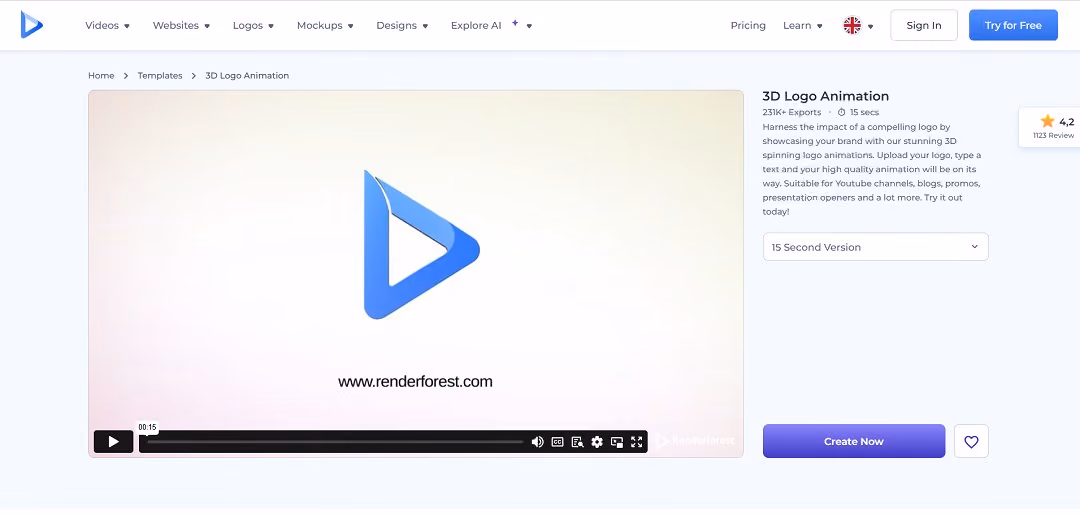 It is the ultimate tool to create sleek, professional, and animated logos that capture attention instantly.