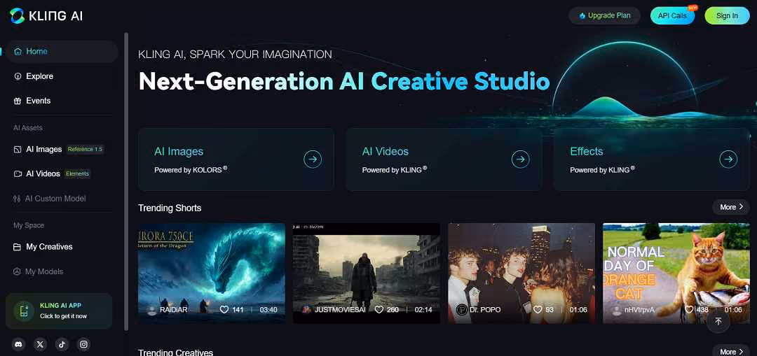 Kling AI is an advanced artificial intelligence-powered creative platform developed by Kuaishou, a leading Chinese technology company.