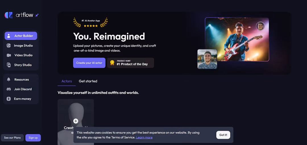 Artflow AI is an innovative platform that leverages artificial intelligence to simplify and enhance the process of digital content creation.