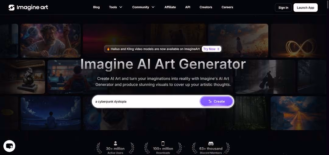 Imagine AI Art is a powerful and easy-to-use platform that lets anyone turn their ideas into stunning visuals with the help of artificial intelligence. 