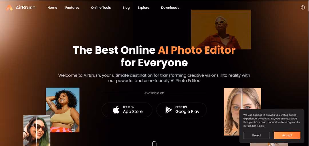 Airbrush is an AI-powered creative tool that makes it incredibly easy for anyone to generate and edit stunning visuals—no design skills required.