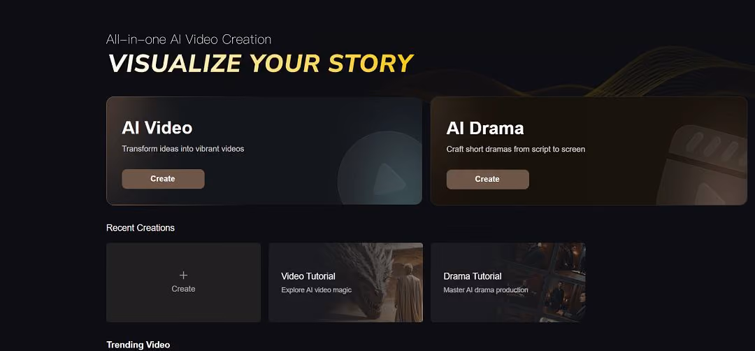 SkyReels is an AI-powered video creation platform that makes it easy for anyone—from beginners to pros—to turn ideas into high-quality videos.