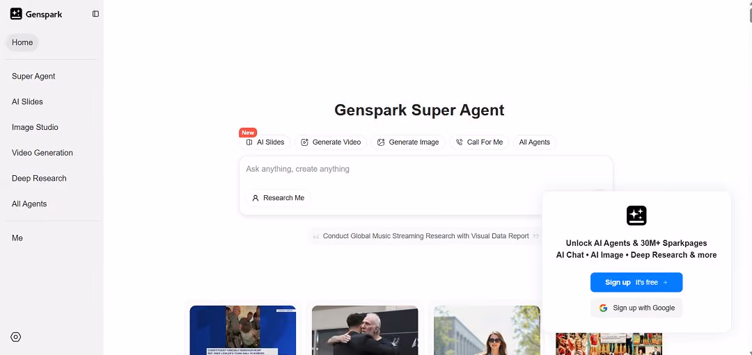 Genspark AI is an intelligent all-in-one assistant built to simplify everyday tasks through the power of artificial intelligence.