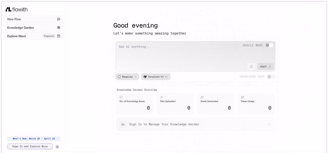 Flowith is an AI-powered productivity tool designed to help users organize, create, and collaborate more effectively.