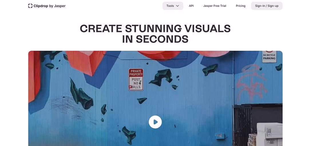 Clipdrop AI is a comprehensive suite of AI-powered tools designed to make image editing and generation incredibly fast, intuitive, and accessible for everyone—from designers and content creators to developers and marketers.