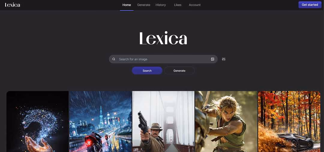 Lexica is a powerful AI-driven platform designed to help users explore and generate stunning images using artificial intelligence, specifically based on the Stable Diffusion model. 