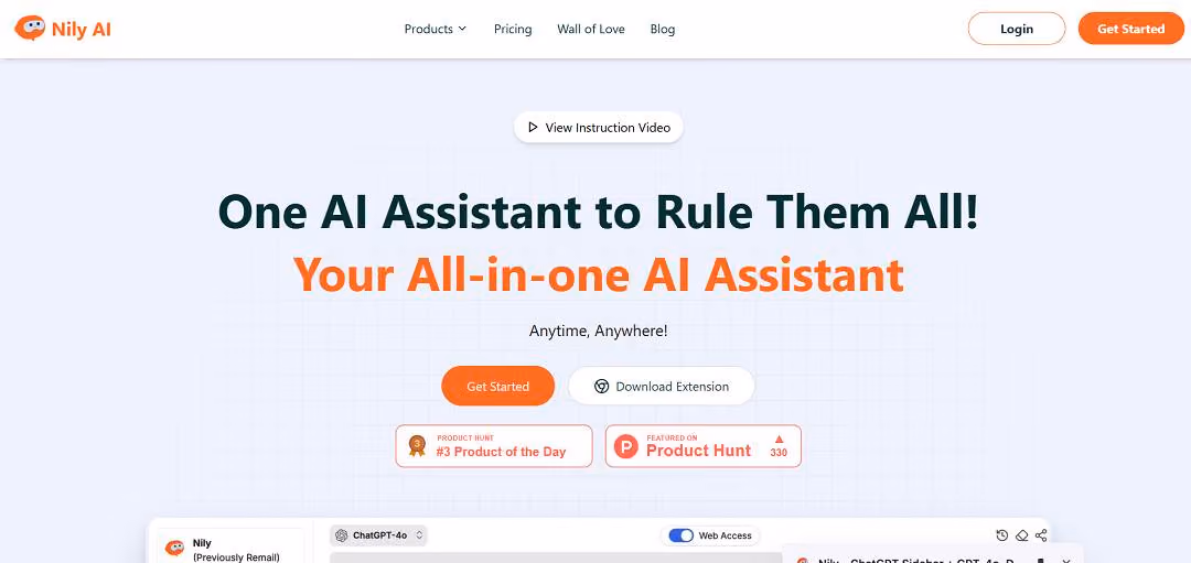 Nily AI is a powerful all-in-one AI assistant platform designed to simplify daily digital tasks for professionals, creators, marketers, and students alike.