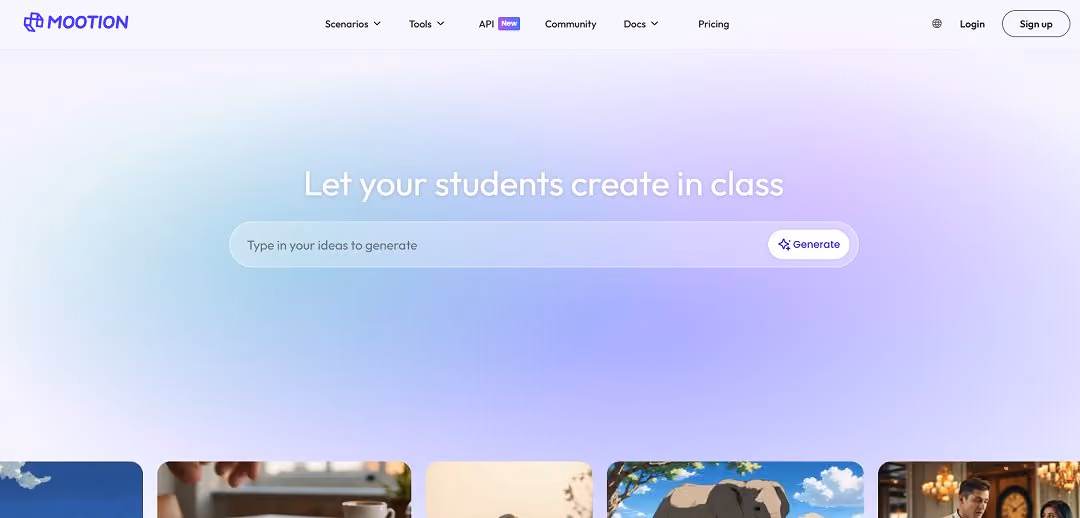 Mootion AI is an innovative AI-powered platform designed to simplify and accelerate the process of creating 3D animations and videos.