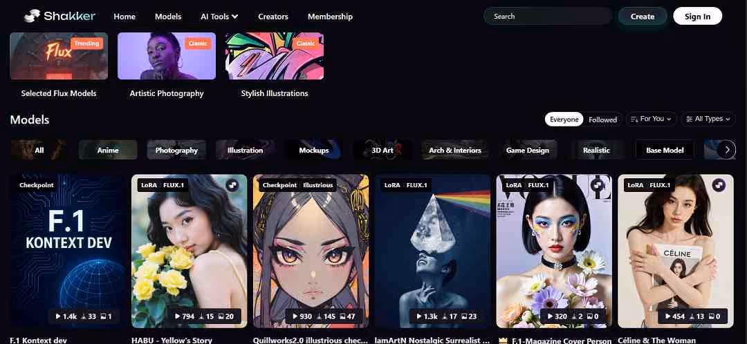 Shakker AI is an innovative, browser-based platform designed to make high-quality AI-generated image creation accessible to everyone—from hobbyists to professional designers. 