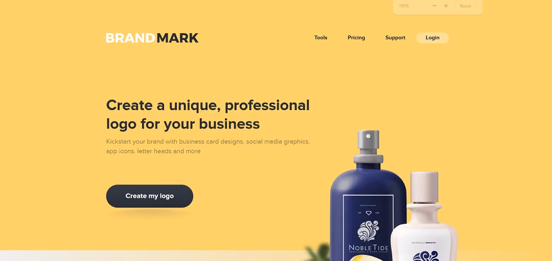 Brandmark.io is an AI-powered branding tool that helps individuals and businesses create professional-quality logos and brand assets in just a few clicks.