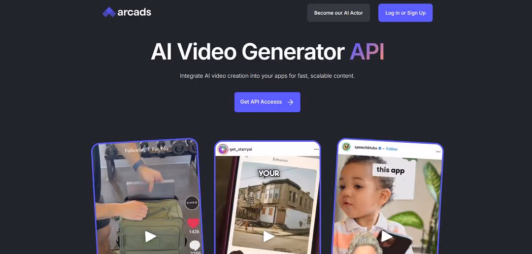 Arcads AI is a powerful AI-driven video ad creation platform designed specifically for marketers, agencies, and performance-focused brands.