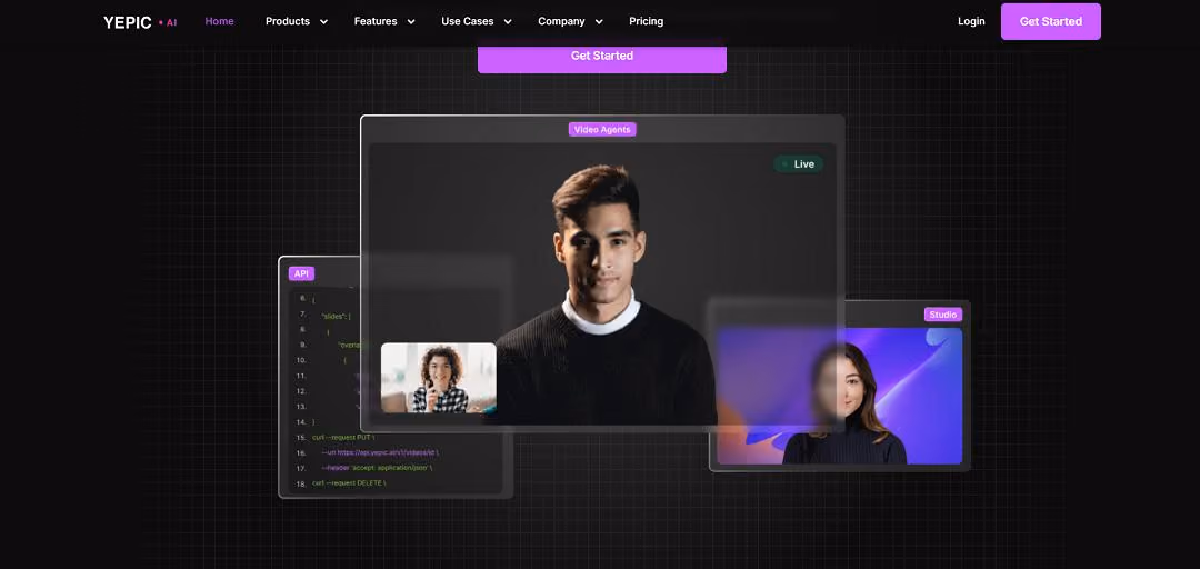 Yepic AI is a powerful video creation platform that makes it easy for anyone to produce lifelike avatar videos using just an image and a script.