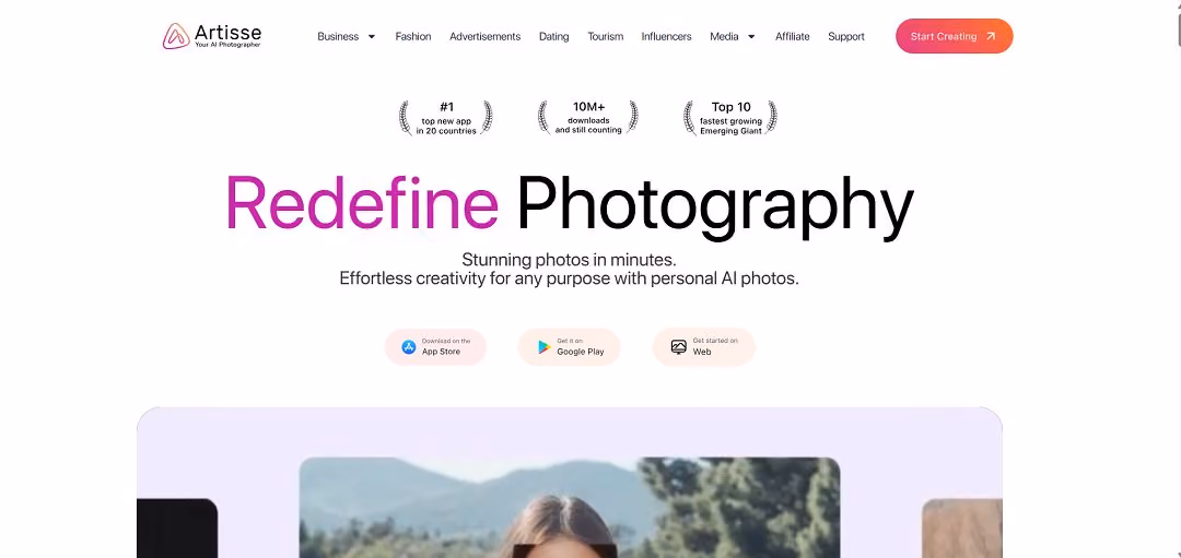 Artisse AI is an advanced photography platform powered by artificial intelligence, designed to give individuals and businesses the ability to create hyper-realistic and customizable images without the need for professional photo shoots.