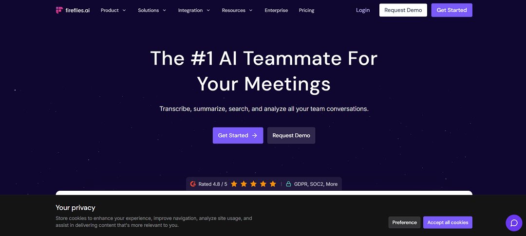 Fireflies.ai is an advanced AI meeting assistant designed to simplify how individuals and teams manage their conversations.