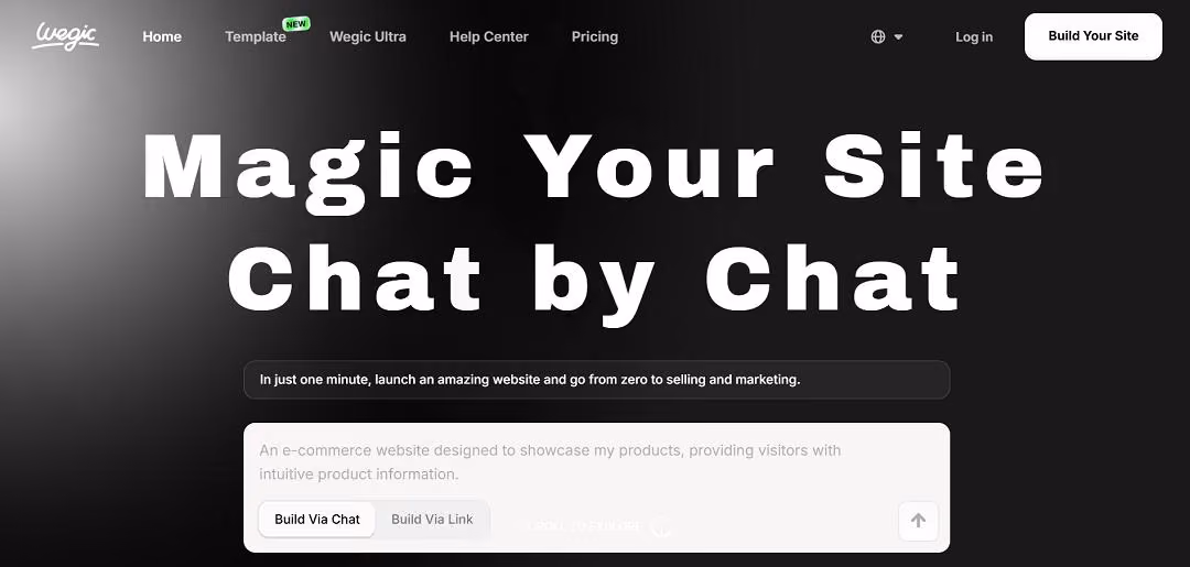 Wegic AI is an “AI website team” that acts like your designer, developer, and site manager, letting you build and launch a custom website simply by chatting—no coding or templates required.