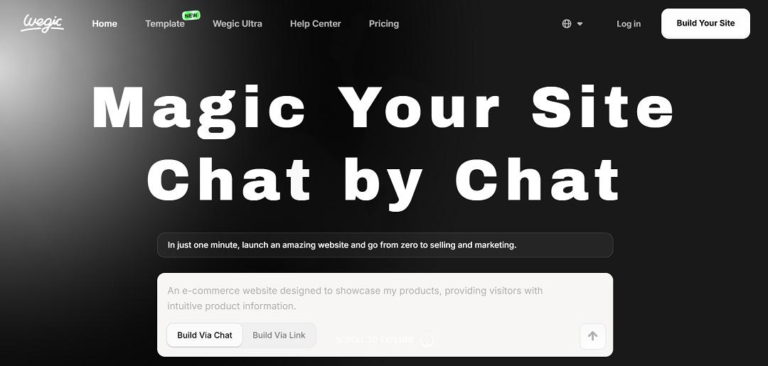 Wegic AI is an “AI website team” that acts like your designer, developer, and site manager, letting you build and launch a custom website simply by chatting—no coding or templates required.