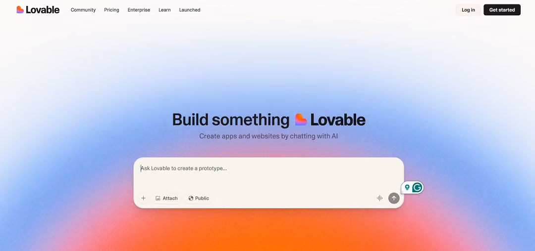 Lovable is an AI-powered development platform designed to make building full-stack web applications as simple as having a conversation.