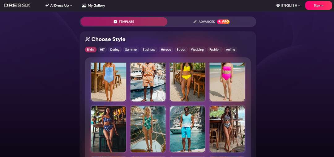 DRESSXME is an AI-powered platform that enables users to instantly transform their photos with stylish virtual outfits and creative edits. 