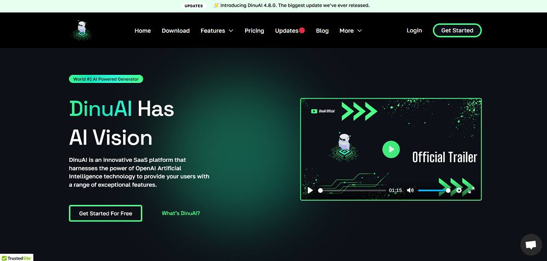 DinuAI is an all-in-one generative AI platform developed by DinuAI LLC, designed to make content creation more accessible for individuals, creators, and businesses. 