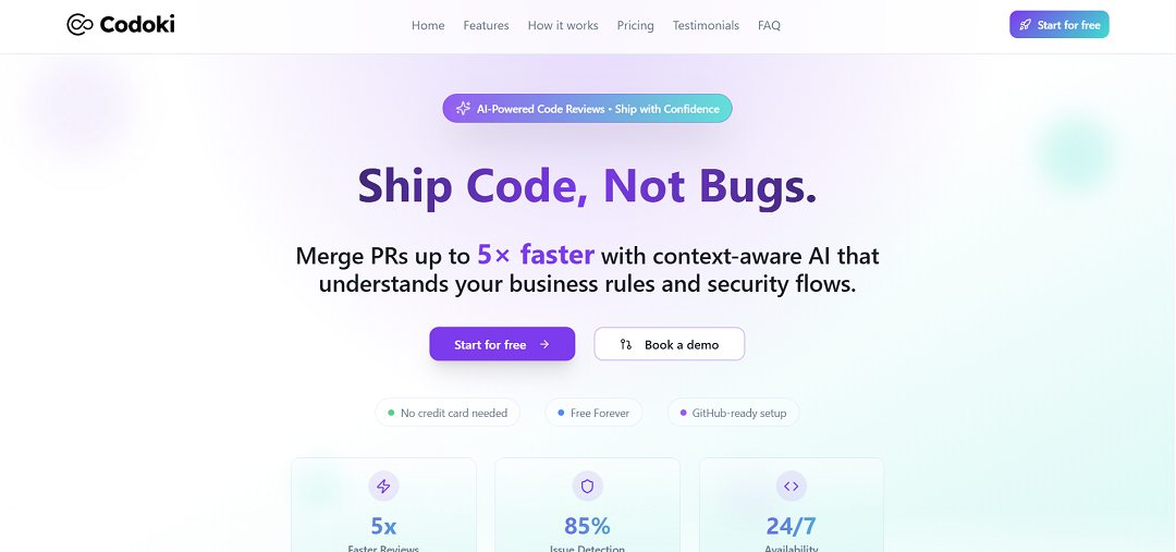 Codoki AI is an innovative platform designed to revolutionize the way developers manage code quality, security, and bug detection. 