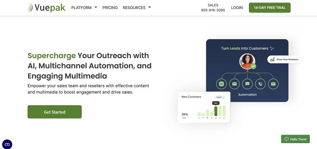 Vuepak is an AI-powered sales and marketing platform designed to streamline outreach, boost engagement, and simplify lead generation for businesses across multiple industries.