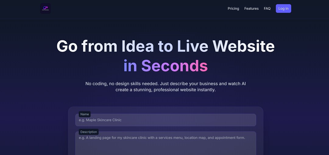 InstaWebAI is an AI-powered website builder designed to help anyone create professional multi-page websites quickly without coding or design expertise. 