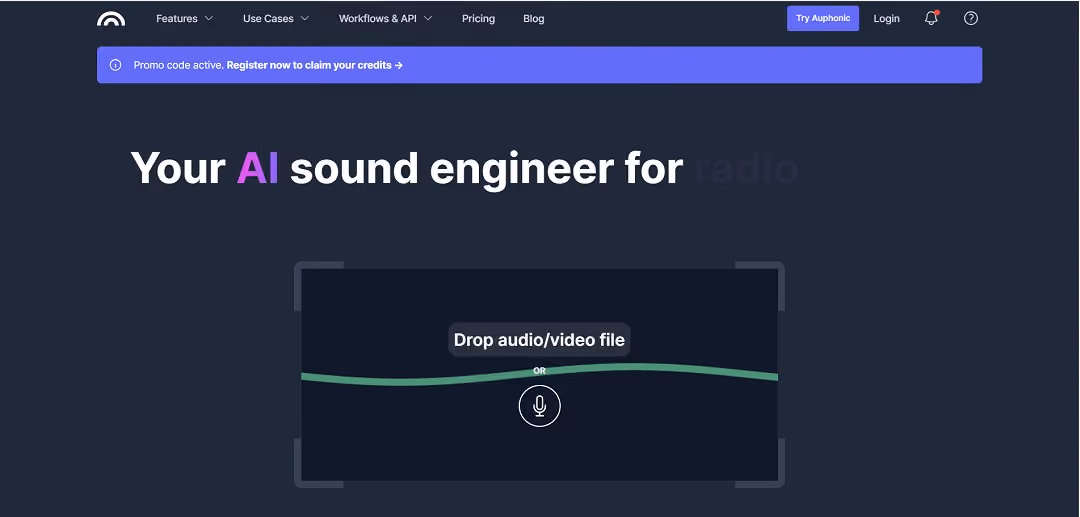 Auphonic is an advanced AI-powered audio post-production platform designed to simplify and enhance the quality of spoken audio content.