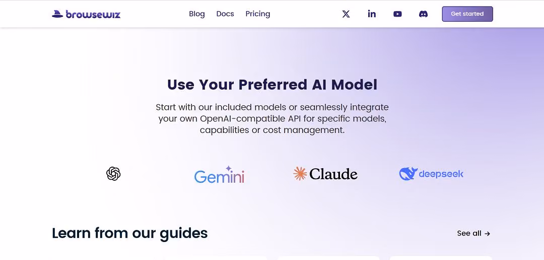 BrowseWiz is an advanced AI-powered browser extension designed to simplify online research, content generation, and workflow automation directly within your browser. 