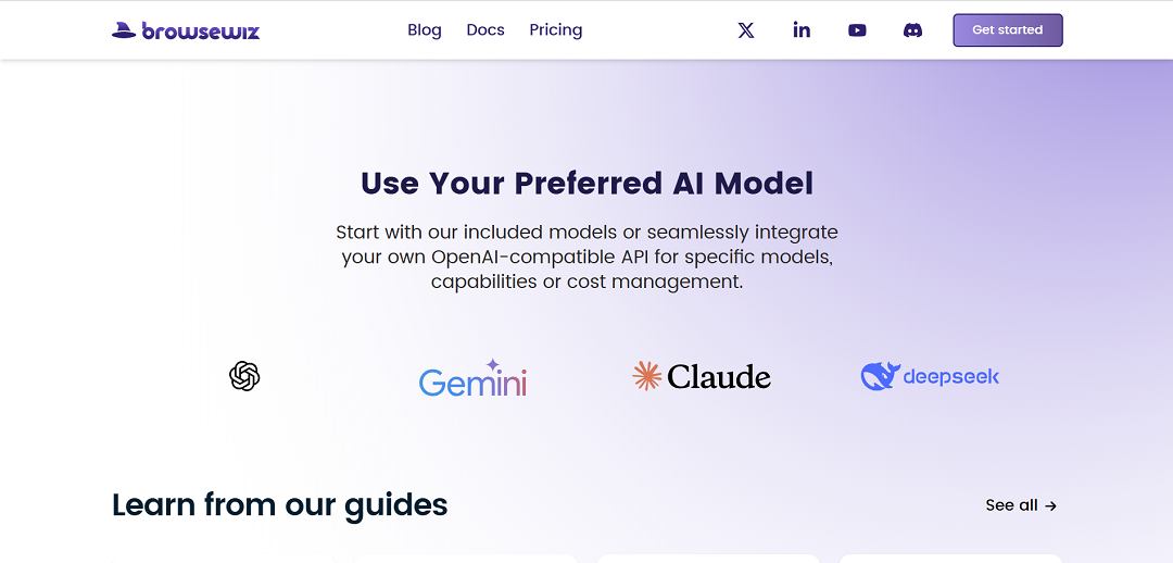 BrowseWiz is an advanced AI-powered browser extension designed to simplify online research, content generation, and workflow automation directly within your browser. 