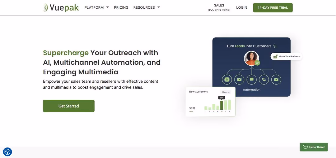 Vuepak is an AI-powered sales and marketing platform designed to help teams streamline their outreach, centralize media assets, and maximize lead engagement. 