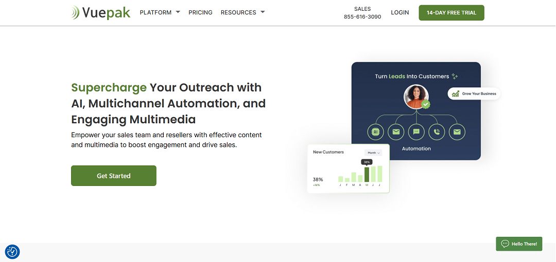Vuepak is an AI-powered sales and marketing platform designed to help teams streamline their outreach, centralize media assets, and maximize lead engagement. 