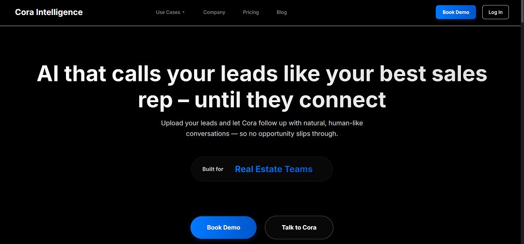 Cora Intelligence is an AI-powered sales development platform designed to help startups, solopreneurs, and small businesses scale their outreach efficiently without the high costs of traditional sales teams.