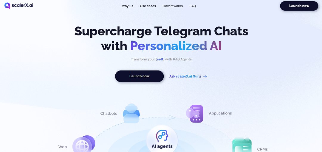 ScalerX is an innovative platform designed to help individuals and businesses create personalized AI agents that leverage the power of large language models (LLMs) combined with retrieval-augmented generation (RAG) technology. 