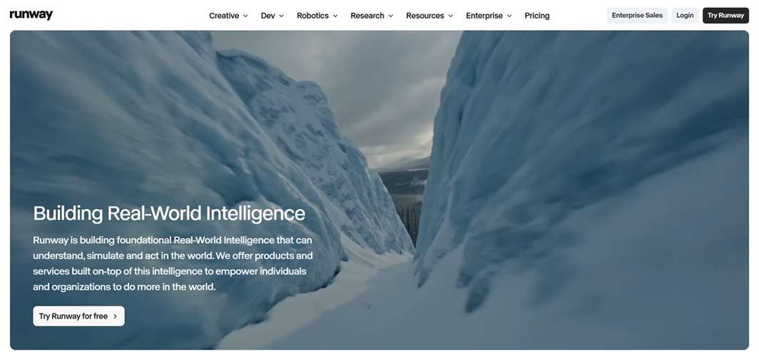 ​Runway AI is an innovative platform that harnesses the power of artificial intelligence to revolutionize the creative process across various media forms.