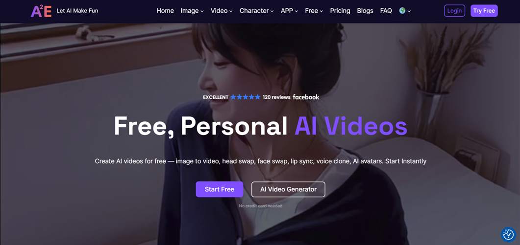 A2E AI is an AI media platform built around digital avatars, video generation, voice technology, and image-based creative tools.