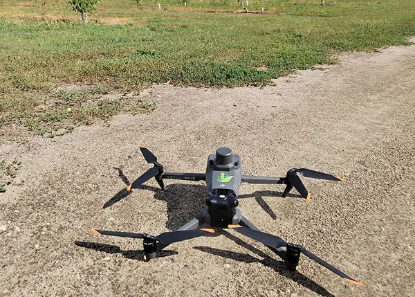 Snímkovanie orechového sadu s DJI Mavic 3M