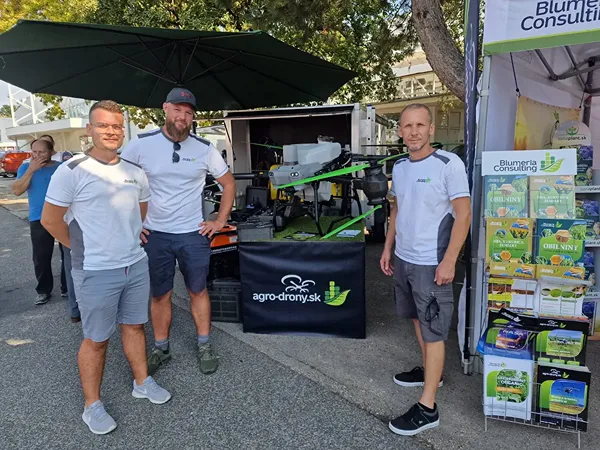 Prezentácia služieb agrodronov na výstave Agrokomplex 2024