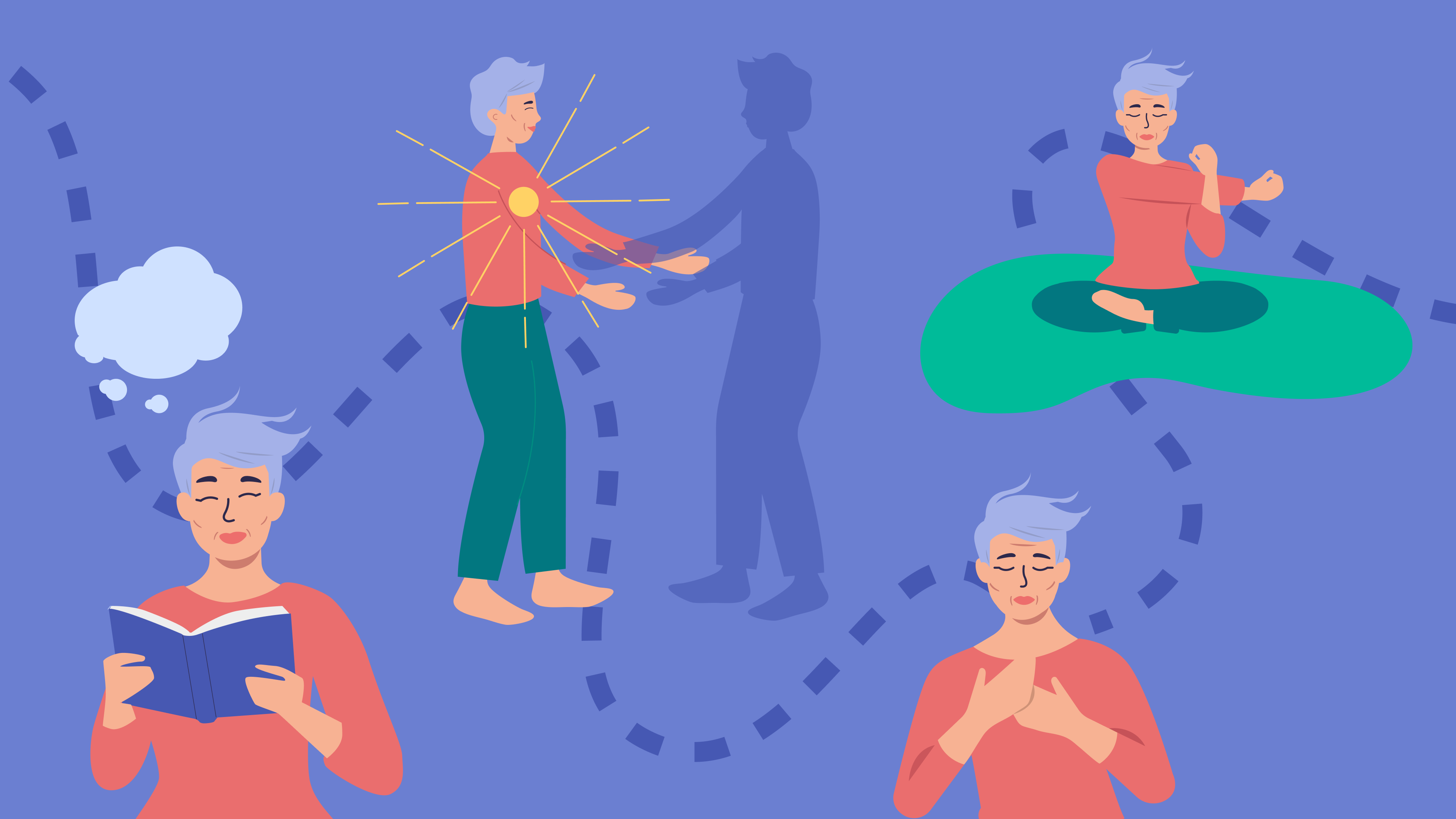 Woman works towards real change via awareness.