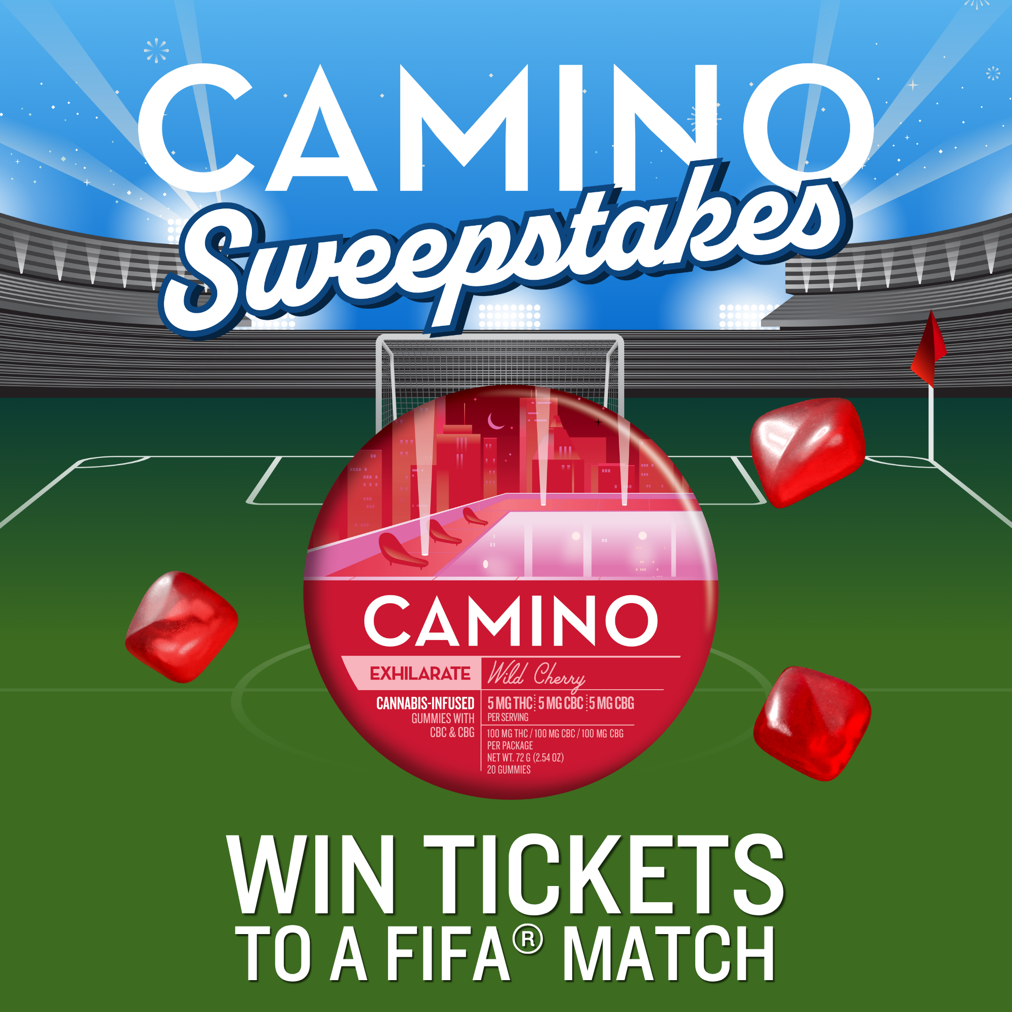 Camino NY/NJTicket Sweepstakes