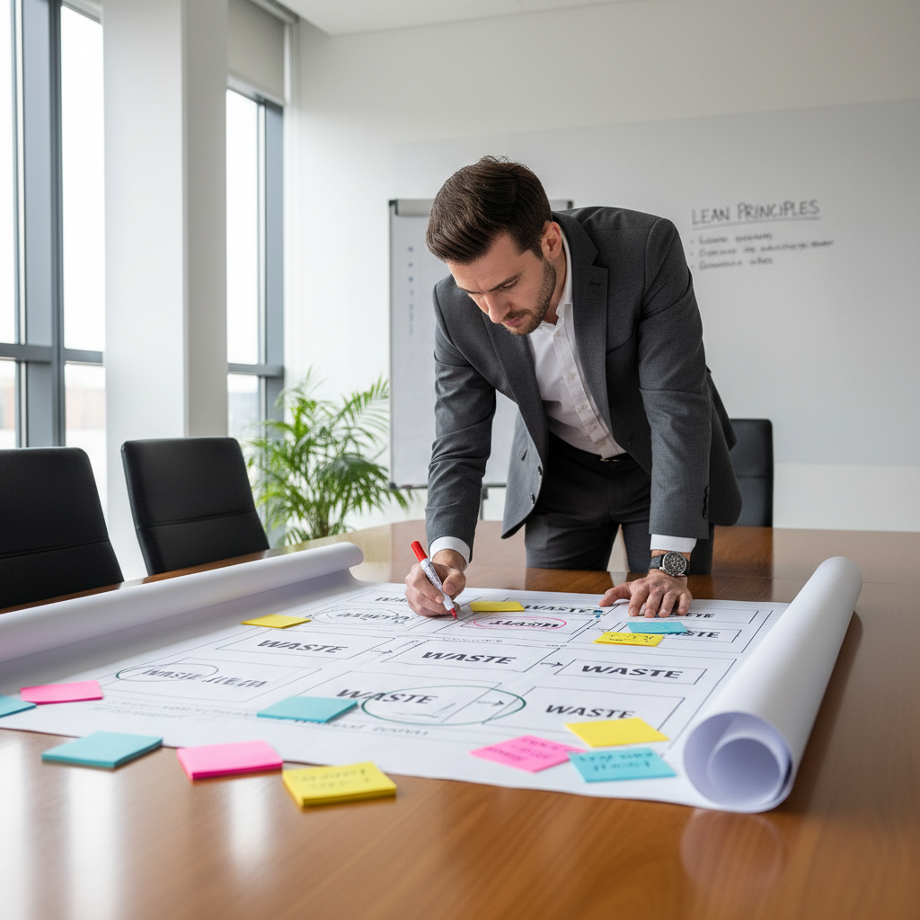 reduction gaspillages processus achats